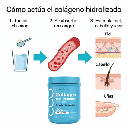Colágeno Neocell® Bio-Peptides 567g